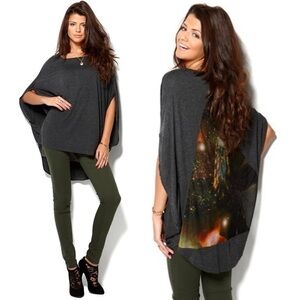 SOFT☁️ Evil Twin Outer Limits Mesh Back Tunic